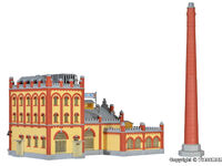 Kibri H0 - 39826 - H0 Kühlhaus und Anlieferung Brauerei Feldschlösschen - Artikelbild