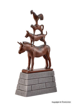 Vollmer H0 - 48287 - H0 Bremer Stadtmusikanten Statue - Artikelbild