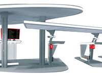 Kibri H0 - 39000 - H0 Moderner Busbahnhof, Komplett-Set inkl. LED-Beleuchtung - Artikelbild