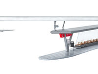 Kibri H0 - 39005 - H0 Erweiterungs-Set 2 moderne Bushaltestationen mit Segel inkl. LED-Beleuchtung - Artikelbild