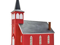 Kibri H0 - 38845 - H0 Landkirche mit LED-Beleuchtung - Artikelbild