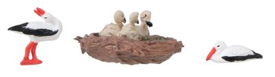 Faller H0 - 180239 - Figuren-Set mit Mini-Sound-Effekt Störche - Artikelbild