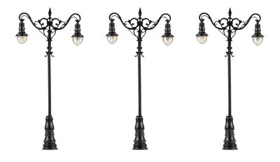 Faller H0 - 180114 - LED-Laterne, Kugel-Hängeleuchten, warmweiß, 3 Stück - Artikelbild