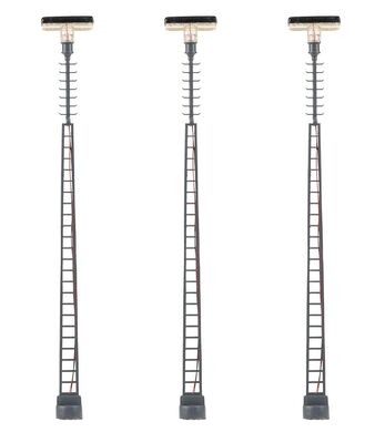 Faller H0 - 180118 - LED-Gittermast-Aufsatzleuchte, warmweiß, 3 Stück - Artikelbild