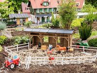 Faller G - 331146 - Pferdeunterstand mit Koppelzaun