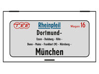 Trix N - 15369 - Wagen-Set TEE Rheinpfeil - Artikelbild