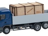 Faller - 161325 - Car System Digital LKW Scania R 13 HL Pritsche mit Holzkiste (HERPA) - Artikelbild