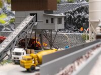 Faller N - 222228 - Betonmischwerk mit Kies-Verladesilo - Artikelbild