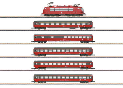 Märklin Z - 81282 - Zugpackung EC 64 Mozart mit Elektrolokomotive BR 103 - Artikelbild
