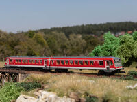 Märklin Z - 88700 - Dieseltriebwagen BR 628.2 mit Steuerwagen BR 928.2 - Artikelbild