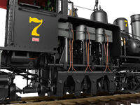 LGB G - 26701 - RC & BT RR Dampflok Shay Nr. 7 - Artikelbild