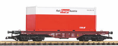 Piko G - 37011 - G Flachwagen ÖBB V mit 20 Container - Artikelbild
