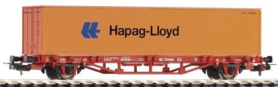 Piko H0 - 57700 - Containertragwagen DB AG V 1x40 Container Hapag-Lloyd - Artikelbild