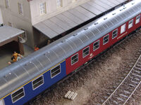 Piko H0 - 59625 - Schnellzug-Halbspeisewagen ARm216 DB IV - Artikelbild