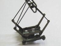 Piko N - 46254 - N Pantograph Hondekop anthrazitgrau