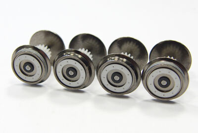 Piko H0 - 56185 - Radsatz für D-Lok Vectron bedruckt und profiliert, 4 Stck, (AC) - Artikelbild