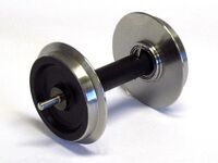 Piko G - 36168 - G Metallradsatz für Wagen, 35 mm (2 Stck., kugelgelagert)