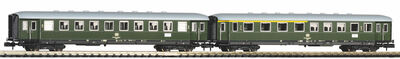 Piko N - 40621 - N 2er Set Schürzeneilzugwagen 1./2. Klasse und 2. Klasse DB IV - Artikelbild