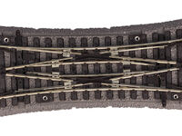 Piko H0 - 55424 - Doppelkreuzungsweiche DKW mit Bettung