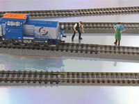 Piko H0 - 55432 - Übergangs-Gleis, Fleischmann Profi, 231 mm - Artikelbild