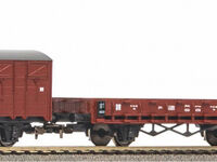 Piko H0 - 57123 - Start-Set mit Bettung Güterzug Dampflok G7 mit 5 Güterwagen