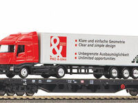 Piko H0 - 57177 - Start-Set mit Bettung Taurus ÖBB mit Güterwagen