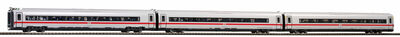 Piko H0 - 58597 - 3er Set Ergänzungswagen BR 412 ICE 4 DB AG VI Wechselstromversion - Artikelbild