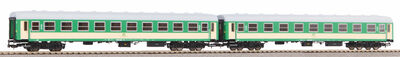 Piko H0 - 58395 - 2er Set Personenwagen 111A PKP V - Artikelbild