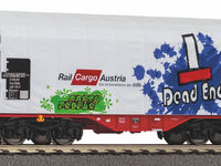 Piko H0 - 58982 - Schiebeplanenwagen Rail Cargo Austria VI mit Graffiti