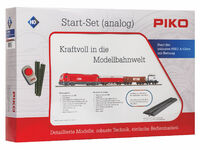 Piko H0 - 97948 - Start-Set mit Bettung Herkules ÖBB mit 3 Güterwagen - Artikelbild