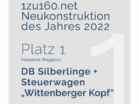 Piko N - 40611 - N Personenwagen n-Steuerwagen Wittenberger Kopf DB AG V - Artikelbild