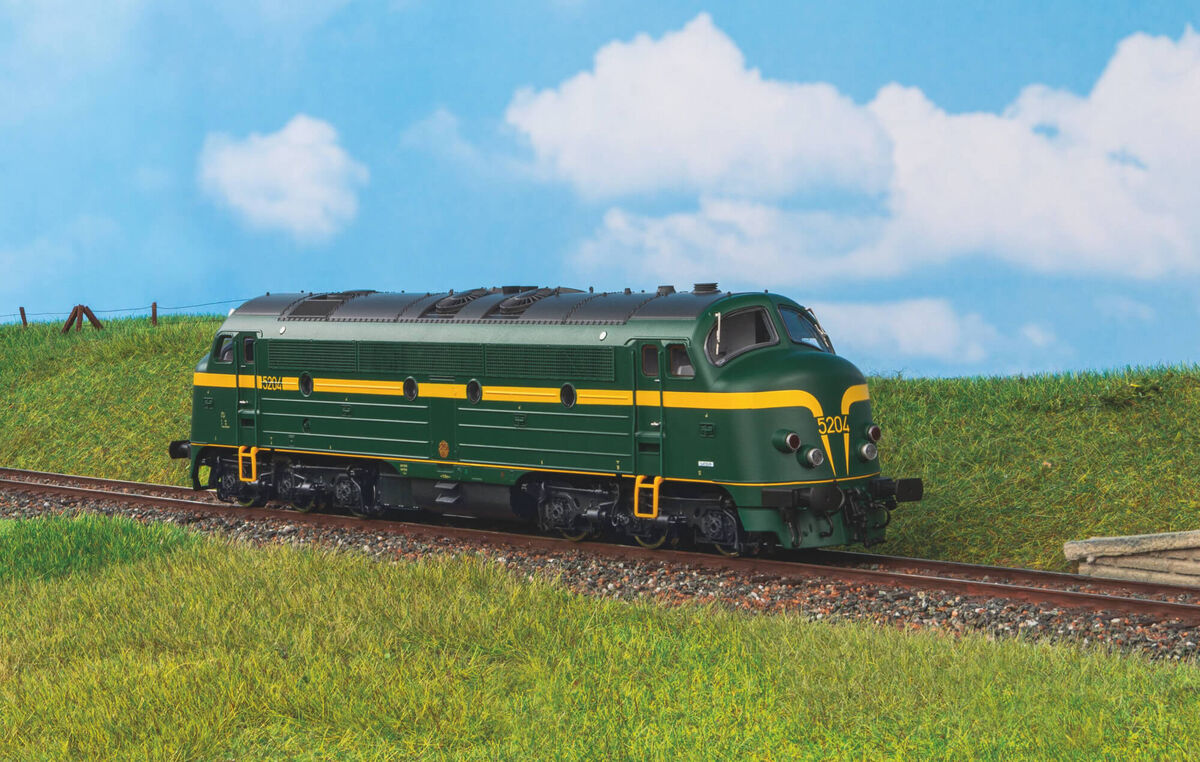 Piko H0 - 52488 - Sound-Diesellok Serie 52 SNCB IV, inkl. PIKO Sound ...