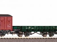 Piko H0 - 97942 - Start-Set mit Bettung Güterzug Dampflok G7 SNCB mit 5 Güterwagen