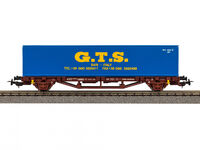 Piko H0 - 27700 - Containertragwagen GTS FS V 1x40 Container - Artikelbild