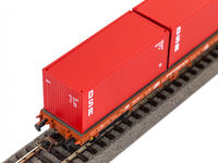 Piko H0 - 24500 - Containertragwagen DSR Container DR IV - Artikelbild