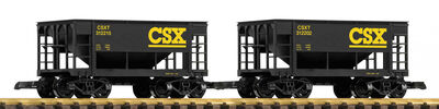 Piko G - 38953 - G 2er Set Schüttgutwagen CSX - Artikelbild