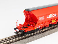 Piko H0 - 54639 - Mittelselbstentladewagen Tanoos Railion-NS VI - Artikelbild