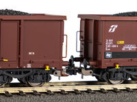 Piko H0 - 58287 - 2er Set Offene Güterwagen Eaos FS V mit Kohleladung - Artikelbild