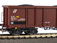 Piko H0 - 58287 - 2er Set Offene Güterwagen Eaos FS V mit Kohleladung - Artikelbild