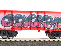 Piko H0 - 57032 - Start-Set kids Güterzug BR 218 DB AG mit zwei offenen Güterwagen Eaos - Artikelbild