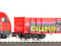 Piko H0 - 57033 - Start-Set kids Güterzug Rh 2016 ÖBB mit zwei offenen Güterwagen Eaos