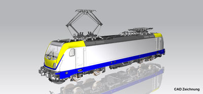 Piko H0 - 21799 - Sound-E-Lok BR 187 SNCB VI Wechselstromversion, inkl. PIKO Sound-Decoder - Artikelbild