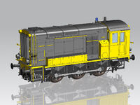 Piko H0 - 22004 - Diesellok Rh 500 NS IV
