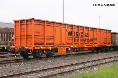 Piko H0 - 24553 - Containertragwagen Sgnns CH-Wasco VI - Artikelbild