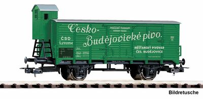 Piko H0 - 24561 - Gedeckter Güterwagen G02 Bier CSD III - Artikelbild