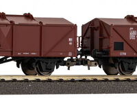 Piko H0 - 28331 - 2er Set Klappdeckelwagen Kmm DR IV