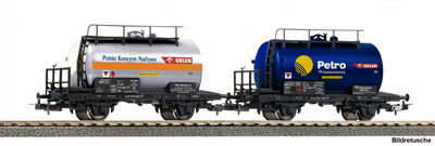Piko H0 - 28347 - 2er Set Kesselwagen PKP V - Artikelbild