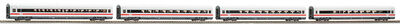 Piko H0 - 28351 - 4er Set Personenwagen Metropolitan DB AG VI - Artikelbild