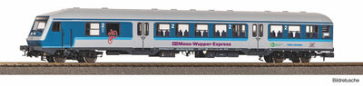 Piko N - 40614 - N Nahverkehrssteuerwagen Wittenberg 2 Klasse Maas-Wupper-Express GFF VI - Artikelbild