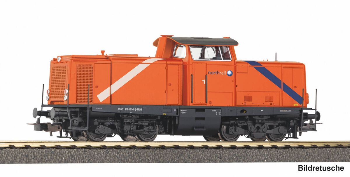 Piko Rong Piko H0 - 52131 - Sound-Diesellok BR 211 Northrail VI, inkl. PIKO Sound ...